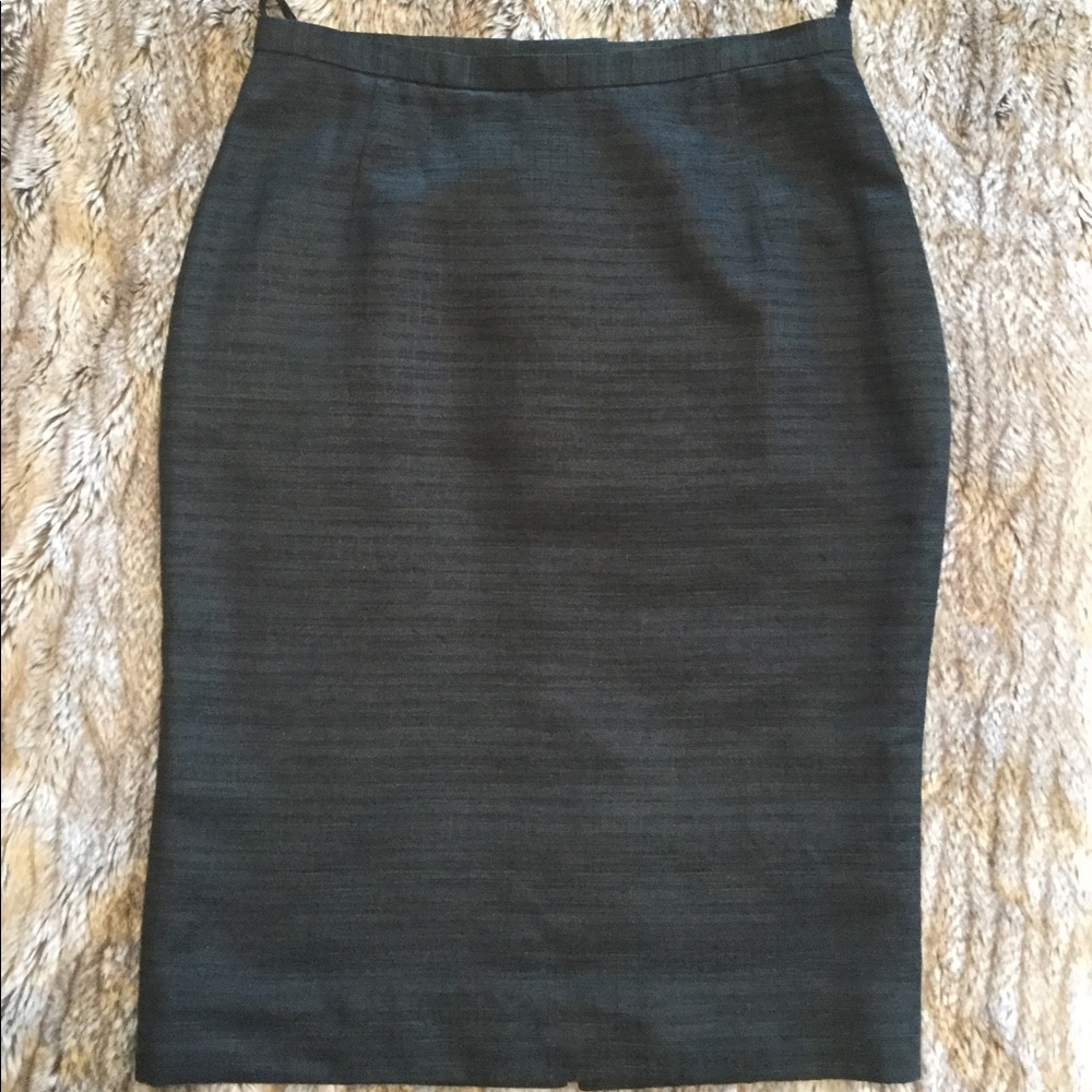 Dolce & Gabanna Silk Mix Pencil Skirt